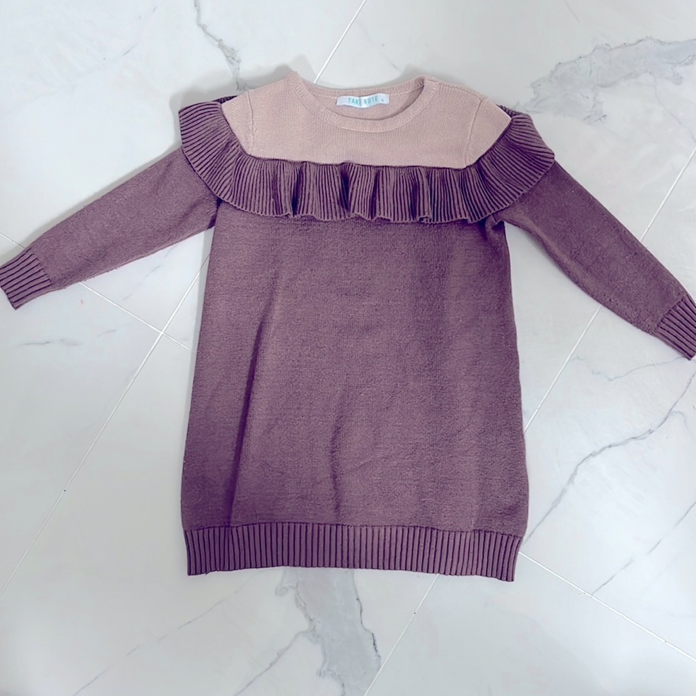 Take Note knit sweater dress size4